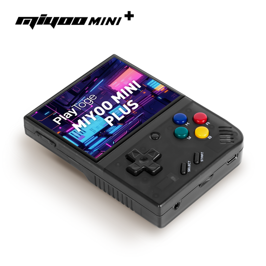 Miyoo Mini Plus, Handheld Game Console, 3.5 Inch IPS 640x480 Screen, Support External TF Card, with 10,000+ Games, 3000mAh Batter