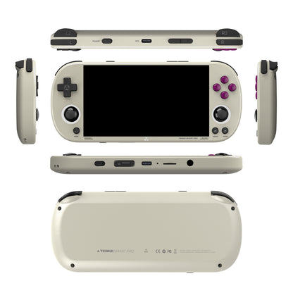 Trimui Smart Pro, Handheld Game Console, 4.96 Inch IPS 1280x720 Screen, 5000mAh 6+Hours Battery, Support Wireless Network